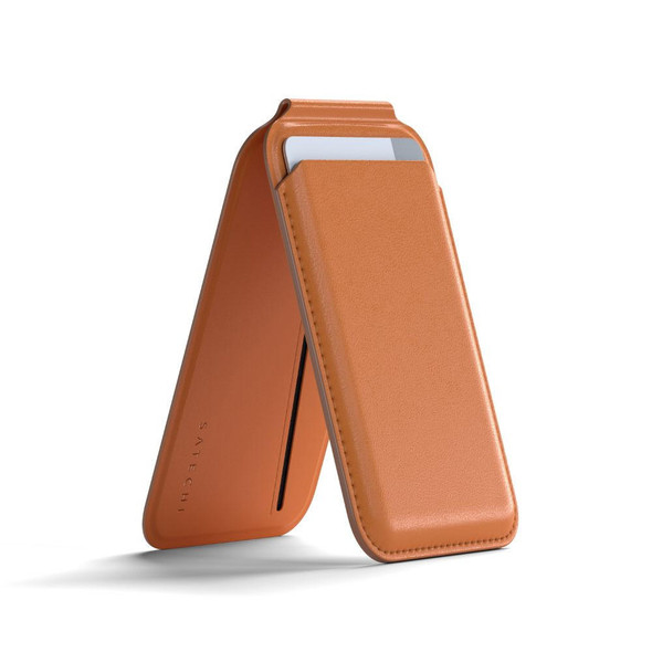 Satechi Magnetic Wallet Stand for iPhone (Orange)