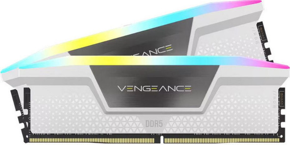 Corsair-Vengeance-RGB-32GB-(2x16GB)-DDR5-UDIMM-6000MHz-C36-1.4V-Desktop-Gaming-Memory-White-CMH32GX5M2E6000C36W-Rosman-Australia-1