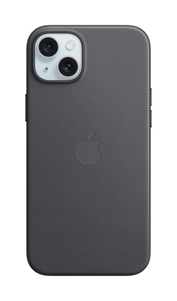 Apple-iPhone-15-Plus-FineWoven-Case-with-MagSafe---Black-(MT423FE/A)-MT423FE/A-Rosman-Australia-1