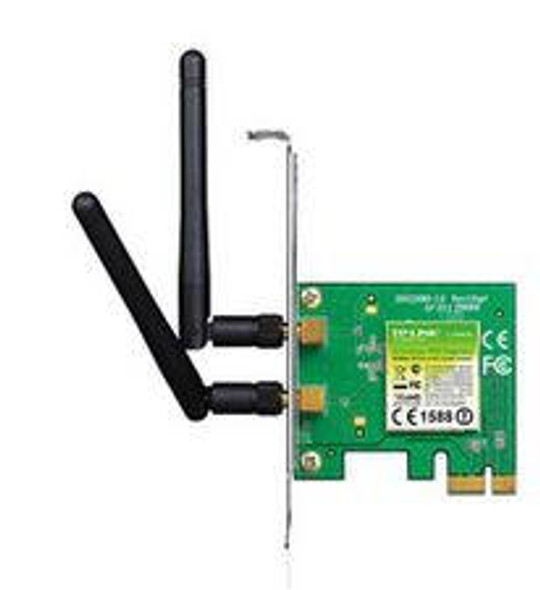 TP-Link-TL-WN881ND-N300-Wireless-N-PCI-Express-Adapter-2.4GHz-(300Mbps)-802.11bgn-2x2dBi-Detachable-Omni-Antennas-MIMO-with-Low-Profile-Bracket-TL-WN881ND-Rosman-Australia-1