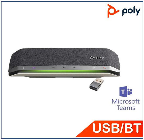 Polycom-Asia-Pacific-Plantronics/Poly-Sync-40+,-Teams,-including-Sync40-and-BT600-Bluetooth-Adapter,-Touch-user-controls,-Status-Light,-Multi-Mics-Array,-Full-Duplex-Audio-218764-01-Rosman-Australia-1