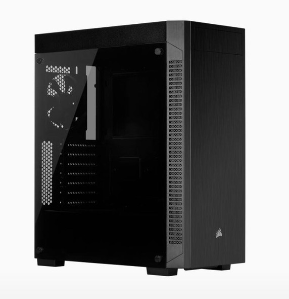 Corsair-110R-Tempered-Glass-ATX,-USB-3.1-Type-A,-5x-120mm-or-3x-140mm-Cooling,-5.25"-x-1,-2.5"-x-2.-Combo-3.5"/2.5"-Tray.Mid-Tower--Gaming-Case-(LS)-CC-9011183-WW-Rosman-Australia-1