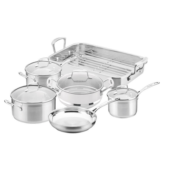 Scanpan Impact 6 Piece Cookware Set with Roaster