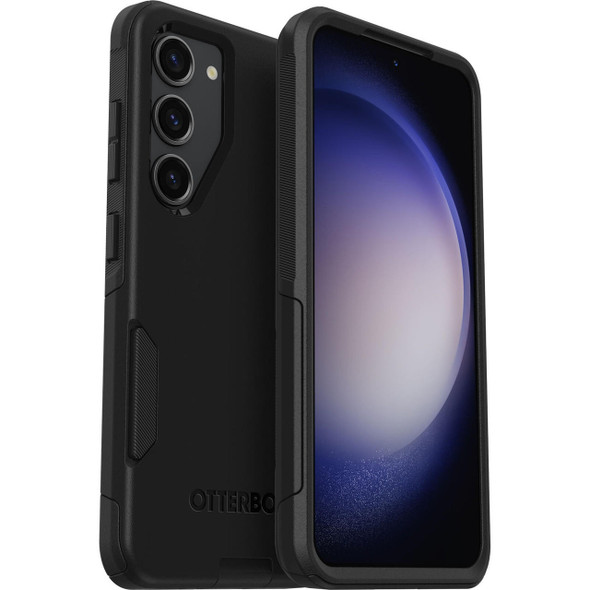 OtterBox-Commuter-Samsung-Galaxy-S23-5G-(6.1")-Case-Black---(77-91090),-Antimicrobial,-DROP+-3X-Military-Standard,-Dual-Layer,Raised-Edges,Port-Covers-77-91090-Rosman-Australia-1