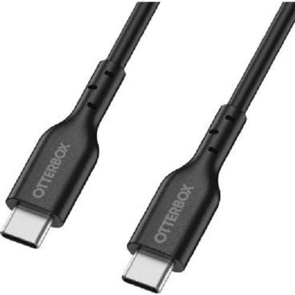 OtterBox-USB-C-to-USB-C-(2.0)-PD-Fast-Charge-Cable-(1M)--Black(78-81356),3-AMPS-(60W),Samsung-Galaxy,Apple-iPhone,iPad,MacBook,Google,OPPO,Nokia-78-81356-Rosman-Australia-1