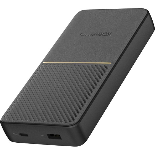 OtterBox-Fast-Charge-Power-Bank-20K-mAh---Black-(78-80642),-Dual-Port-USB-C-(18W)--USB-A-(18W),-Includes-USB-C-Cable-(15CM),-USB-PD-2.0/3.0,-Durable-78-80642-Rosman-Australia-1