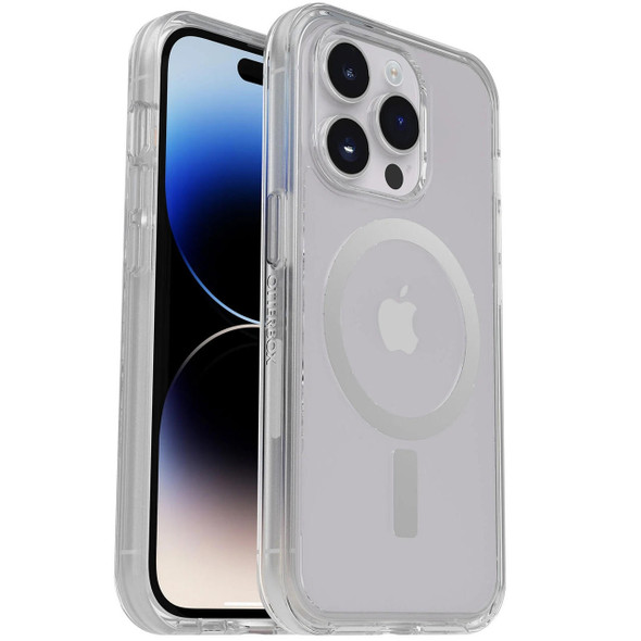 OtterBox-Symmetry+-Clear-MagSafe-Apple-iPhone-14-Pro-Case-Clear---(77-89225),-Antimicrobial,-DROP+-3X-Military-Standard,-Raised-Edges,Ultra-Sleek-77-89225-Rosman-Australia-1