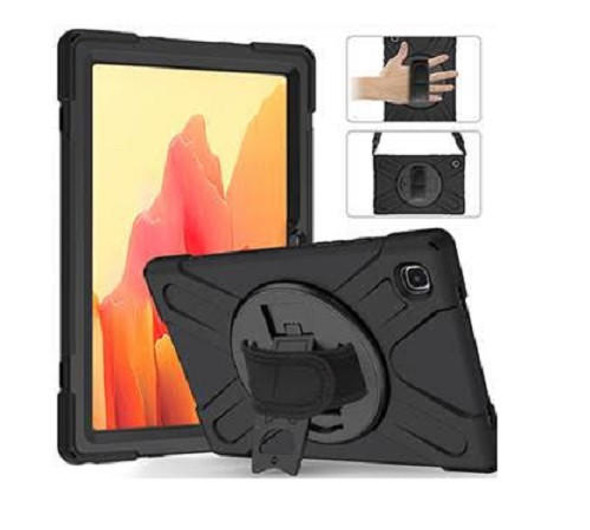 Generic-Rugged-Black-Case-for-Samsung-Galaxy-Tab-A8-(10.5")----Shockproof,-Dustproof,-360-Rotatable-Hand-Strap,-3-Layers-Heavy-Duty-Protection-9167059828664-Rosman-Australia-1