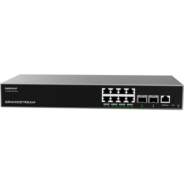 Grandstream-GWN7811P-8-Port-PoE-Switch,-Layer-3--Managed-Network-Switch-with-extensive-features-to-improve-network-performance-GWN7811P-Rosman-Australia-1