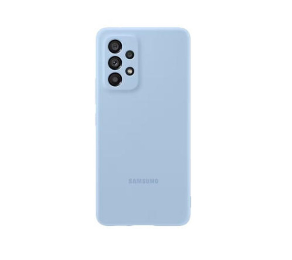 Samsung-Galaxy-A53-5G-(6.5")-Silicone-Cover---Artic-Blue-(EF-PA536TLEGWW),Slender-form,-serious-safeguarding,-Protect-Your-Phone-from-Shocks-and-Bumps-EF-PA536TLEGWW-Rosman-Australia-1