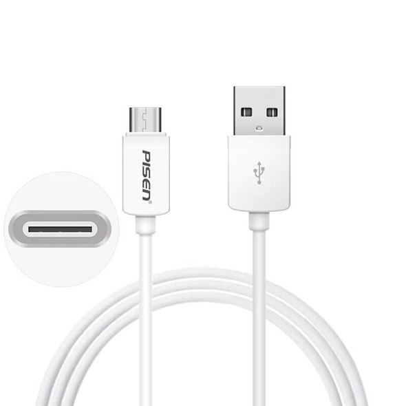 PISEN-USB-C-to-USB-A-Cable-(1M)-White--Data-Transfer-480Mbps,Durable-and-Flexible,Samsung-Galaxy,Apple-iPhone,iPad,MacBook,Google,OPPO,Nokia-6940735487636-Rosman-Australia-1