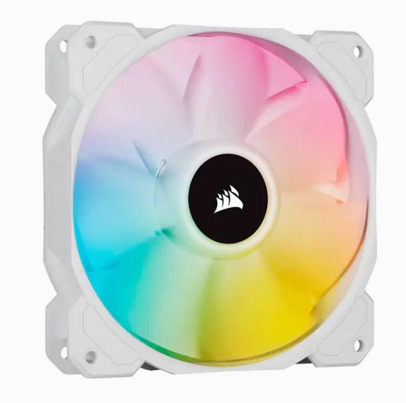 Corsair-White-SP120-RGB-ELITE,-120mm-RGB-LED-PWM-Fan-with-AirGuide,-Single-Pack-CO-9050136-WW-Rosman-Australia-1