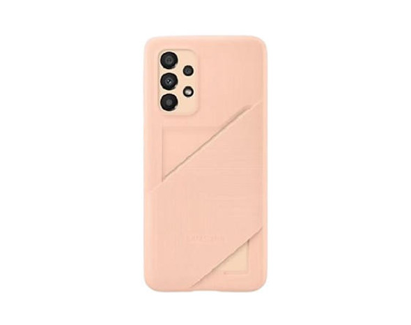 Samsung-Galaxy-A33-5G-(6.4")-Card-Slot-Cover---Awesome-Peach-(EF-OA336TPEGWW),-Protects-phone-from-daily-bumps-and-scratches,-Reinforced-TPU-Material-EF-OA336TPEGWW-Rosman-Australia-1