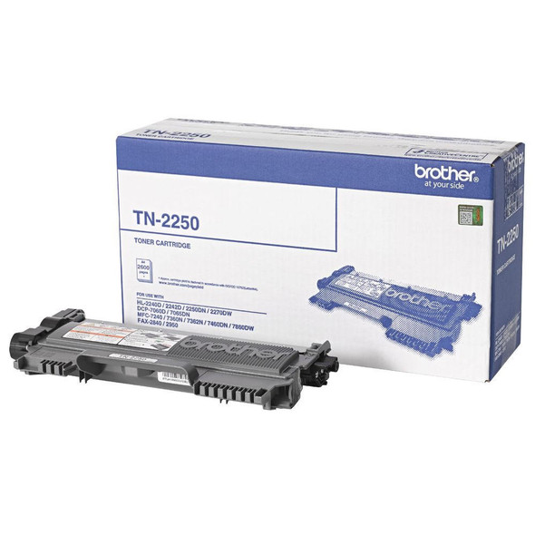 Brother-TN-2250-Mono-Laser--High-Yield,-HL-2240D/2242D/2250DN/2270DW,-DCP-7060D/7065DN,-MFC-7360N/7362N/7460DN/7860DW/7240,--FAX-2950/2840---2600-p-TN-2250-Rosman-Australia-1