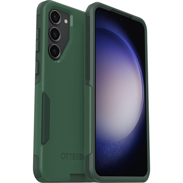 OtterBox-Commuter-Samsung-Galaxy-S23+-5G-(6.6")-Case-Trees-Company-(Green)-(77-91471),Antimicrobial,DROP+-3X-Military-Standard,Dual-Layer,Raised-Edges-77-91471-Rosman-Australia-1