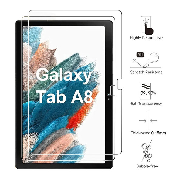 Pisen-Samsung-Galaxy-Tab-A8-(10.5'')-Premium-Tempered-Glass-Screen-Protector---Anti-Glare,-Durable,-Scratch-Resistant,-Dust-Repelling,-Ultra-Clear-SPUSTABA8105-Rosman-Australia-1