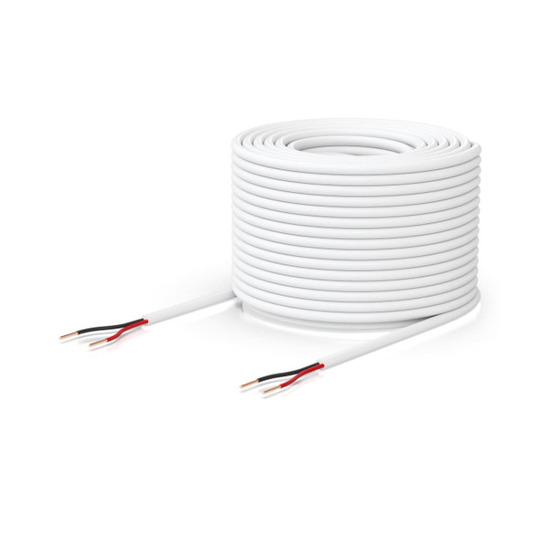 Ubiquiti-Door-Lock-Relay-Cable,-UACC-Cable-DoorLockRelay-1P,-500-foot-(152.4-m)-Spool-of-One-Pair,-Low-voltage-Cable,-Solid-bare-coppe-,-36V-DC,-White-UACC-Cable-DoorLockRelay-1P-Rosman-Australia-1
