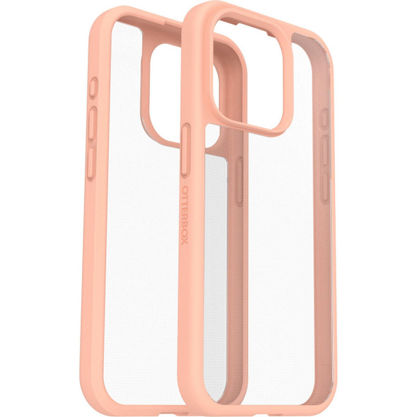 OtterBox-React-Apple-iPhone-15-Pro-(6.1")-Case-Peach-Perfect-(Peach)---(77-92764),-Antimicrobial,-DROP+-Military-Standard,-Raised-Edges,-Hard-Case-77-92764-Rosman-Australia-1