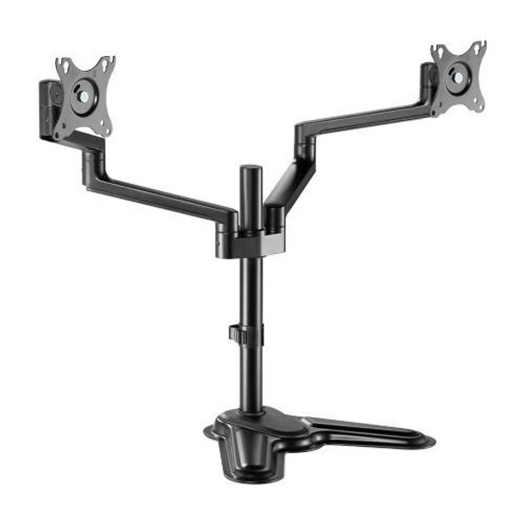 Brateck-Premium-Aluminum-Articulating-Monitor-Stand-Fit-Most-17"-32"-Monitor-Up-to-8KG-VESA-75x75,100x100(Black)-LDT72-T024-Rosman-Australia-1