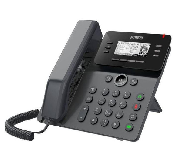 Fanvil-V63-Essential-Business-Phone-2.7"-Graphical-Dot-Matrix-Backlit-Screen,-Dual-Gigabit-Ports,-PoE,-15-DSS-Keys,-6-Lines,-SBC-Ready,-2-Year-WTY-V63-Rosman-Australia-1