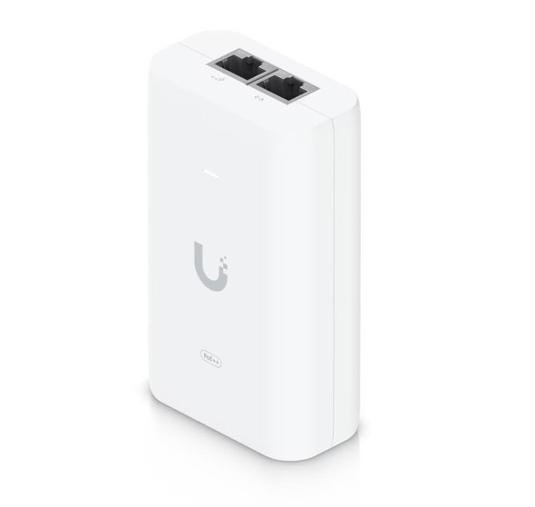 Ubiquiti U-PoE++ Adapter, Can power UniFi PoE++ Devices With Wireless Mesh Applications, Or Offload PoE Switch Power Dependencies, Max. PoE+ Watta 60W