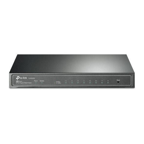 TP-Link-TL-SG2008-JetStream-8-Port-Gigabit-Smart-Switch-PORT:-8×-Gigabit-RJ45-Ports:-Desktop-Steel-Case,-Static-Routing,Omada-SG2008-SG2008-Rosman-Australia-1