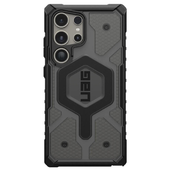 UAG-Pathfinder-Clear-Pro-Magnetic-Samsung-Galaxy-S24-Ultra-5G-(6.8")-Case---Ash-(214427113131),-18-ft.-Drop-Protection-(5.4M),-Raised-Screen-Surround-214427113131-Rosman-Australia-1