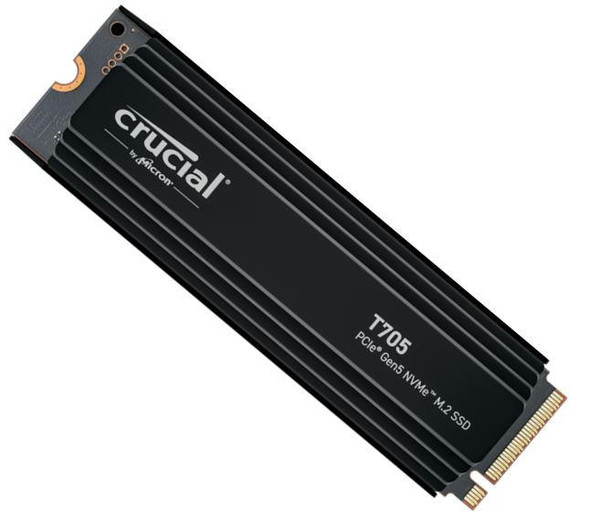Micron-(Crucial)-Crucial-T705-2TB-Gen5-NVMe-SSD-Heatsink---14500/12700-MB/s-R/W-1200TBW-1.5M-IOPs-1.5M-hrs-MTTF-with-DirectStorage-for-Intel-14th-Gen--AMD-Ryzen-7000-CT2000T705SSD5-Rosman-Australia-1