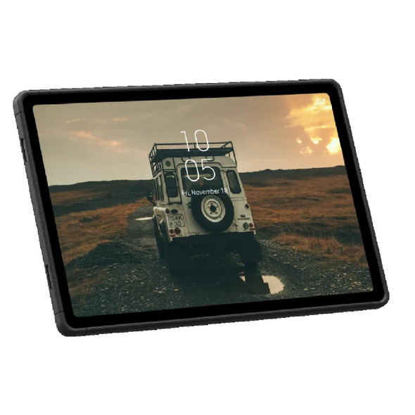 UAG-Scout-Samsung-Tab-A9+-(11")-with-Kickstand--Handstrap-Case---Black(224450114040),-DROP+-Military-Standard,-Impact-Resistant-Core,-Featherlight-224450114040-Rosman-Australia-1