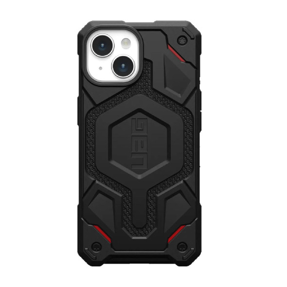 UAG-Monarch-Pro-Kevlar-MagSafe-Apple-iPhone-15(6.1")-Case---Kevlar-Black-(114219113940),-25ft.-Drop-Protection-(7.6M),5-Layers-of-Protection-114219113940-Rosman-Australia-1