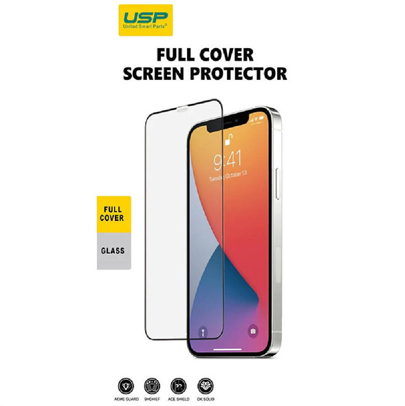 USP-Tempered-Glass-Screen-Protector-for-Apple-iPhone-12-Mini-Full-Cover---9H-Surface-Hardness,-Perfectly-Fit-Curves,-Anti-Scratch-SPU5D125-Rosman-Australia-1