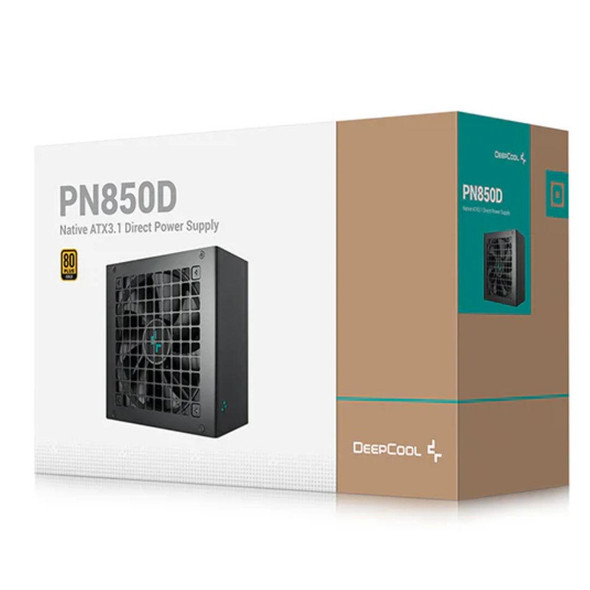DeepCool-PN850D-850W-80+-Gold-Certified-Non-Modular-ATX-Power-Supply-(Direct-Cable)-120mm-Fan,-Japanese-Capacitors,--DC-to-DC,-ATX12V-V3.1,-100,000-MT-R-PN850D-FC0B-AU-Rosman-Australia-1