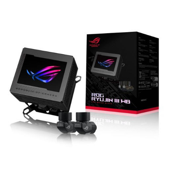 ASUS-ROG-RYUJIN-III-WB-ROG-RYUJIN-III-WB//CPU-WATER-BLOCK,-3.5"-LCD-ROG-RYUJIN-III-WB-Rosman-Australia-1