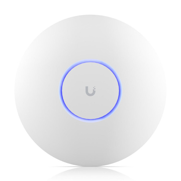 Ubiquiti UniFi WiFi 7 AP, Ceiling-mount, AP 6 GHz Support, 2.5 GbE Uplink, 9.3 Gbps Over-the-air Speed, PoE+ Power, 300+ Connect Device, Incl 2Yr Warr