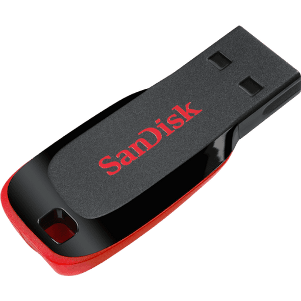 SanDisk Cruzer Blade 16GB USB2.0 Flash Drive (SDCZ50-016G-BQ35)