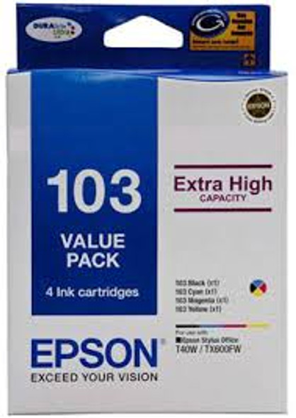 Epson-103-High-Yield-Cartridges---Black,-Magenta,-Cyan,-Yellow-C13T103592-Rosman-Australia-3