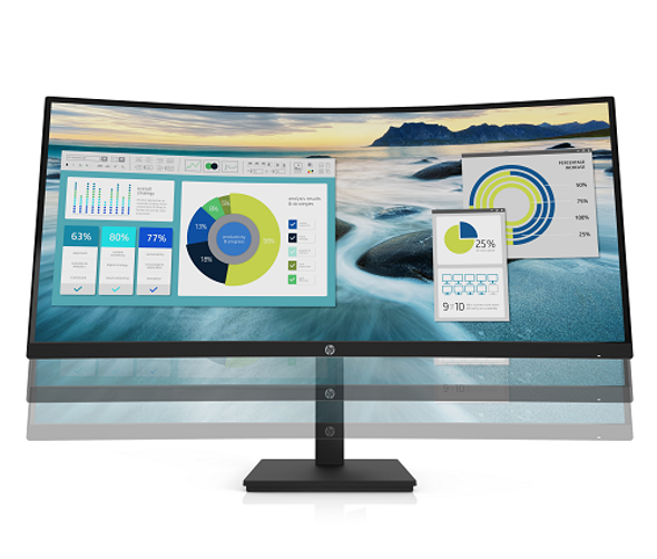 HP P34hc G4, 34" WQHD CURVED, EYE EASE, 21:9, 3440x1440, USB-C (65W PD), DP+HDMI, SPEAKERS, Tilt, Height, USB, 3 Yrs (replaces E344c 6GJ95AA) | 21Y56AA | Rosman Computers - 9