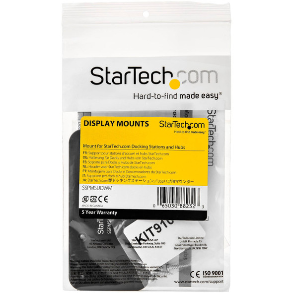 StarTech.com-Wall-Mount---For-Docking-Station-/-Hub-SSPMSUDWM-Rosman-Australia-5