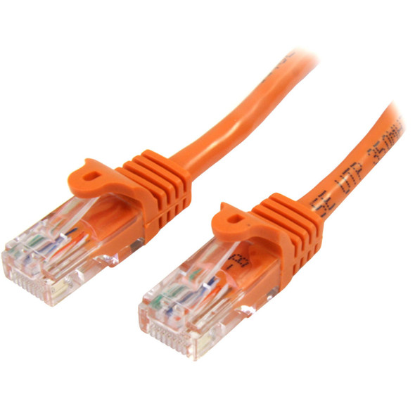 StarTech.com-0.5m-Orange-Snagless-Cat5e-Patch-Cable-45PAT50CMOR-Rosman-Australia-2