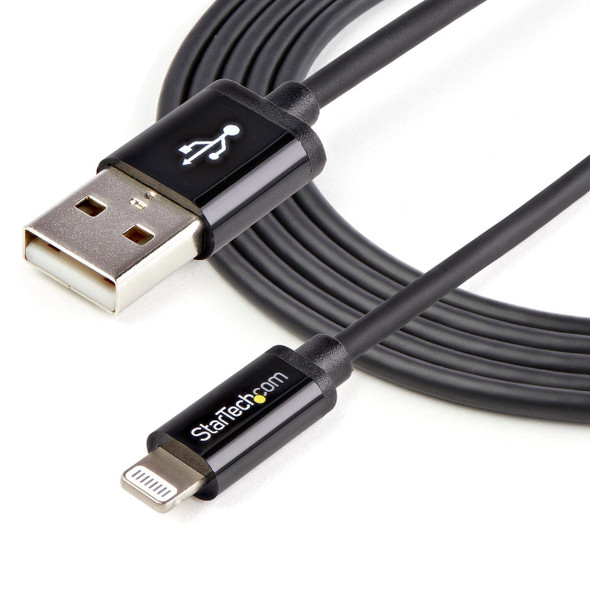 StarTech.com-2m-Black-8-pin-Lightning-to-USB-Cable-USBLT2MB-Rosman-Australia-5