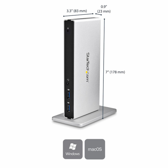 StarTech.com-USB-3.0-Laptop-Docking-Station-w/-2x-DVI-USB3SDOCKDD-Rosman-Australia-3