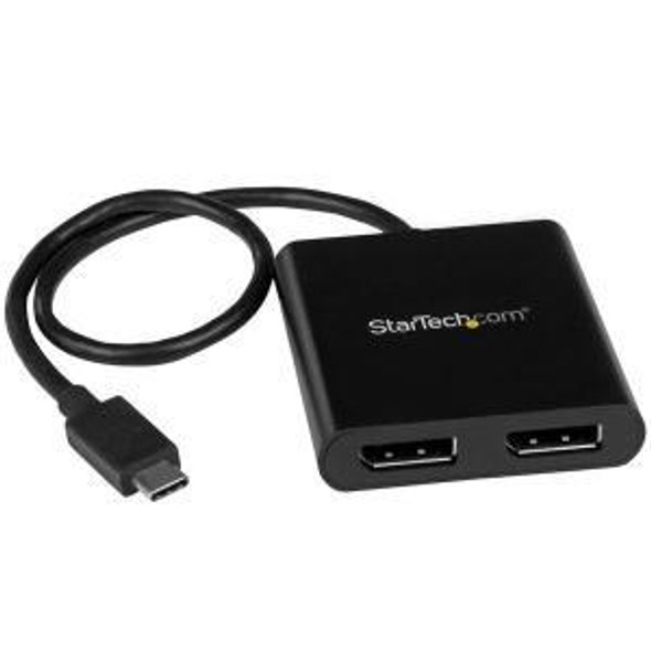 StarTech.com-MST-hub---USB-C-to-2-port-DisplayPort-MSTCDP122DP-Rosman-Australia-2