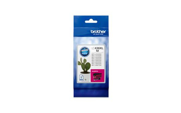 Brother-MAGENTA-INK-CARTRIDGE-TO-SUIT-MFC-J4540DW/MFC-J4340DW-XL/-MFC-J4440DW---UP-TO-5000-PAGES-(LC-436XLM)-LC-436XLM-Rosman-Australia-1