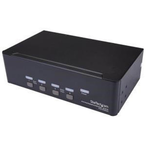 StarTech.com-KVM-Switch-4-port-Dual-DisplayPort-4K60-SV431DPDDUA2-Rosman-Australia-1