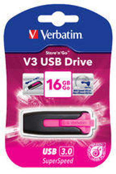 Verbatim-16GB-V3-USB3.0-Pink-Store'n'Go-V3;-Rectractable-USB-Storage-Drive-Memory-Stick-49178-Rosman-Australia-2