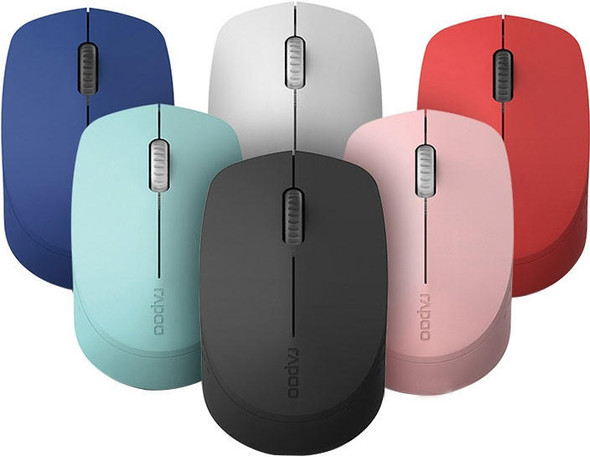 RAPOO-M100-2.4GHz--Bluetooth-3-/-4-Quiet-Click-Wireless-Mouse-Black---1300dpi-Connects-up-to-3-Devices,-9-months-Battery-Life-M100-Black-Rosman-Australia-2