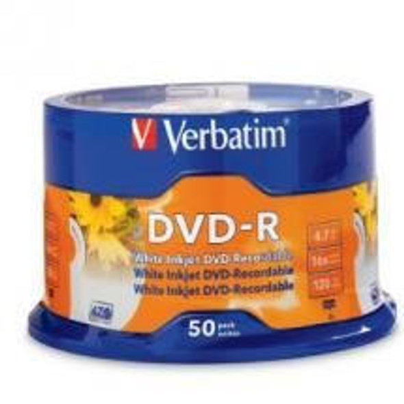 Verbatim-DVD-R-4.7GB-50Pk-White-InkJet-16x-95137-Rosman-Australia-1