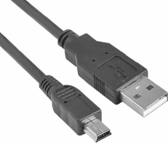 Astrotek-USB-2.0-Cable-1m---Type-A-Male-to-Mini-B-5-pins-Male-Black-Colour-RoHS-AT-USB-A-MINI-1M-Rosman-Australia-2