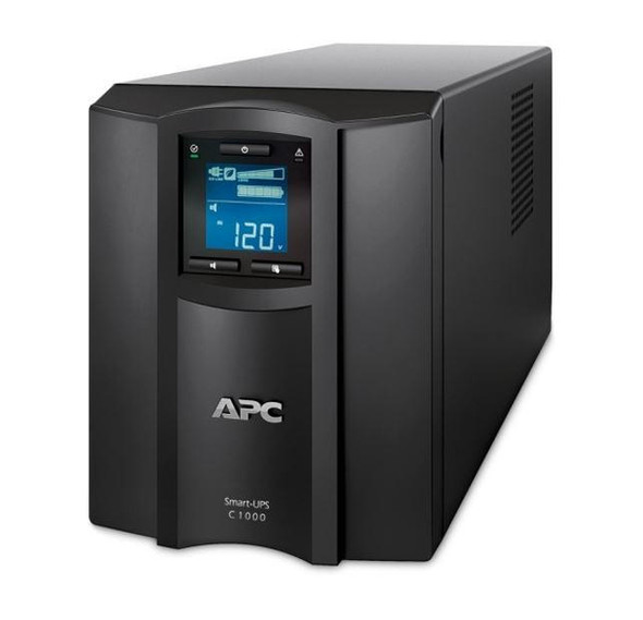 APC-Smart-UPS-1000VA,-600w-Tower,-LCD-230V-with-SmartConnect-Port,-2-Year-Warranty-SMC1000IC-Rosman-Australia-1