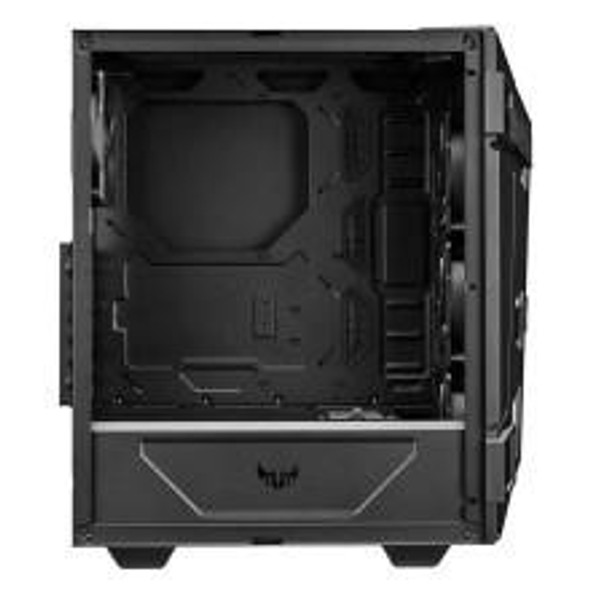 ASUS-GT301-TUF-Gaming-Case-Black-ATX-Mid-Tower-Tempered-Glass-Compact-Case,-Honeycomb-Panel,-4-Total-Pre-Installed-120mm-Fans-3x-ARGB-+-1x-GT301-TUF-GAMING-CASE/BLK/ARGB-FAN//-Rosman-Australia-2
